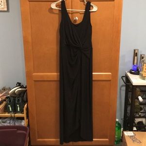 Long black dress